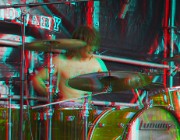 ZodoZ 3D  Beeckestijnpop 2014   Death Alley : concertfoto, Beeckestijnpop 2014, stereofoto, groep, Death Alley, kabouterpodium